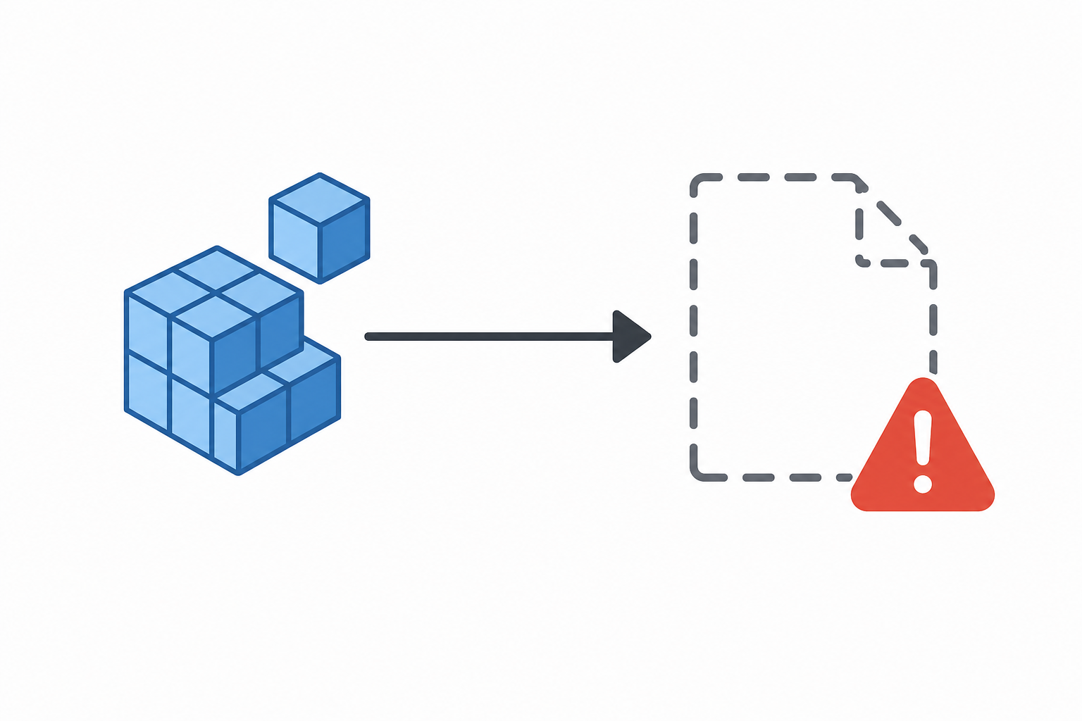 Diagram of dangling COM object pointing to missing component