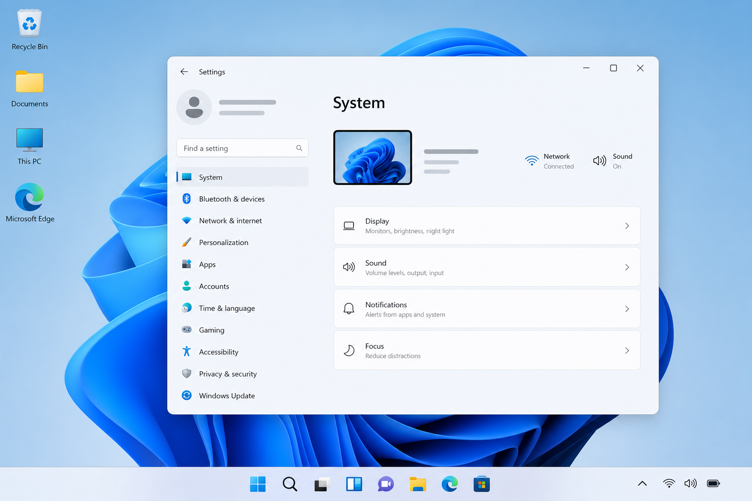 Windows 11 settings screen relevant to Copilot+ PC features