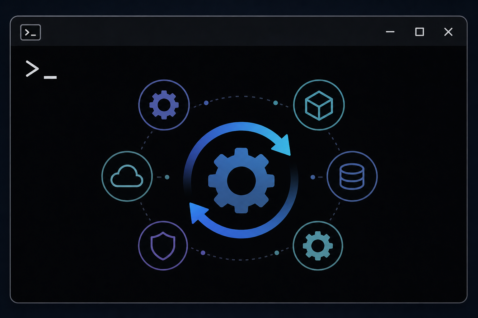 diagram of windows services restarting during update repair