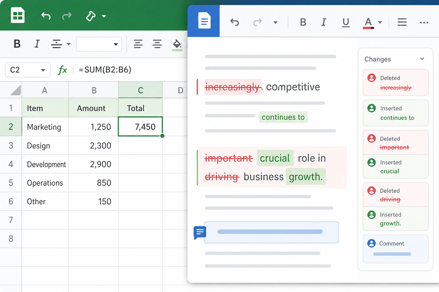 testing open source office tools with formulas and formatting